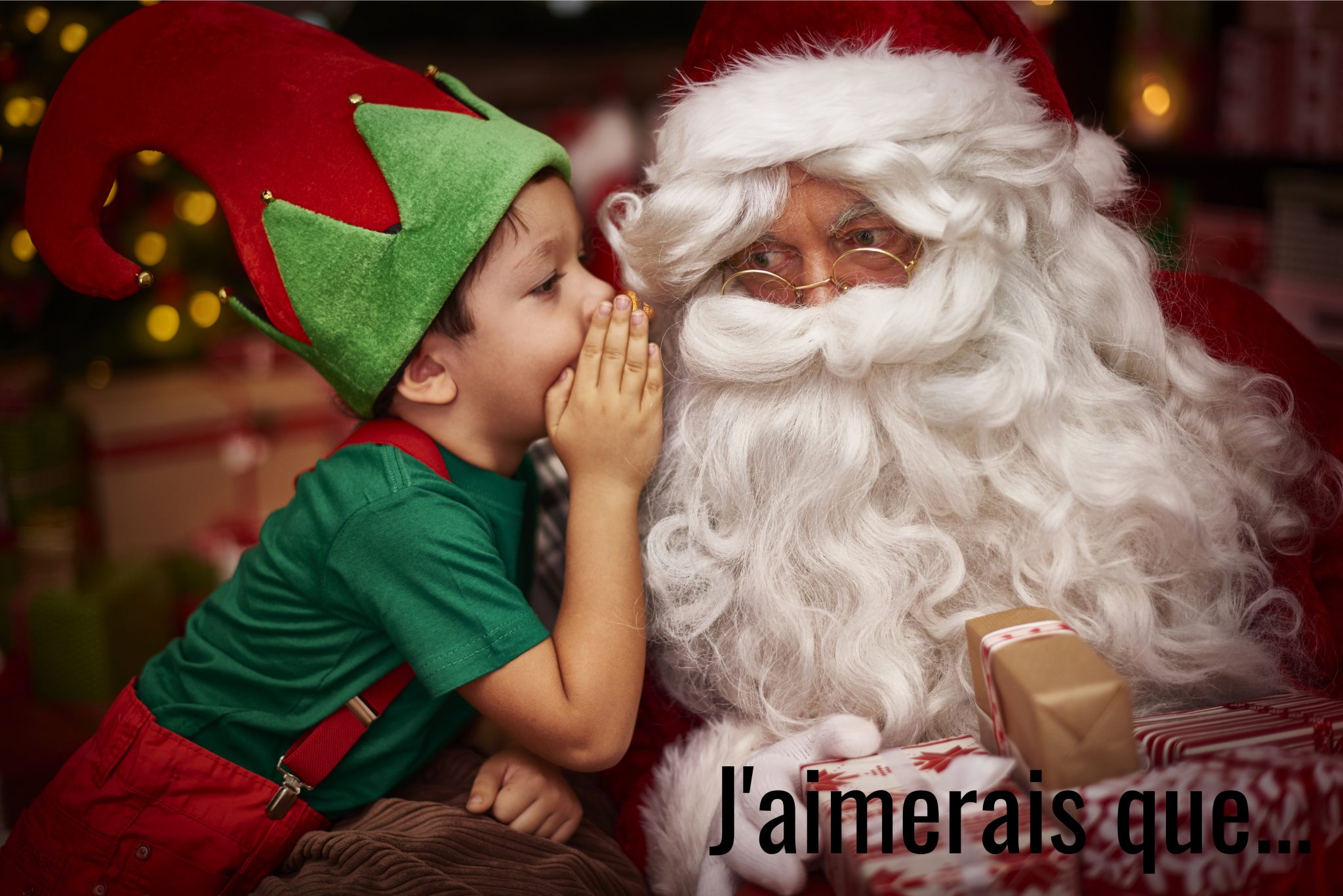 Maman et papa, ce que je souhaite pour Noel est... · Christel Leblanc